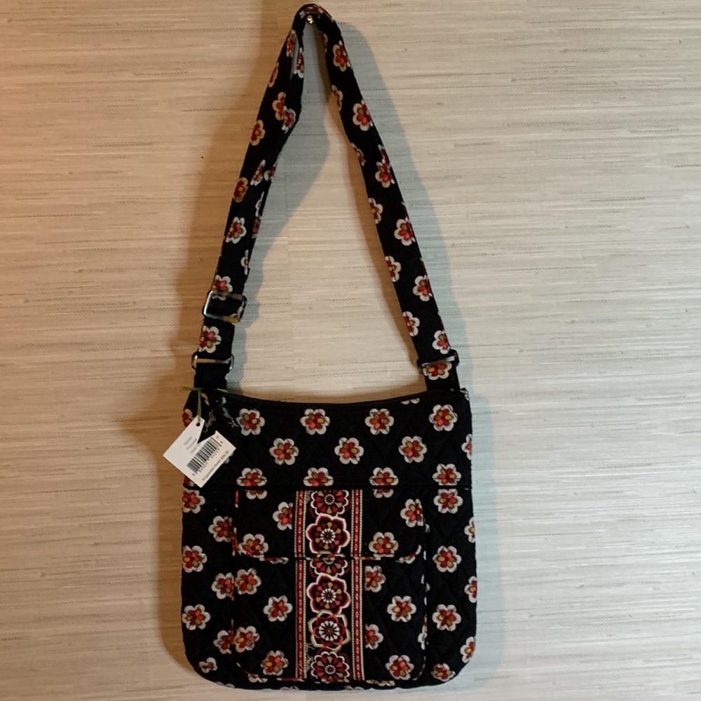 NWT Vera Bradley Hipster Purse in Pirouette pattern